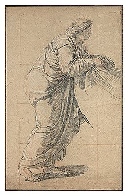 Femme âgée, vue de profil, tenant un linge. by Joseph Benoit Suvee - Auction record, sale price, and art valuation. Compare with similar artists and explore comparable artworks.