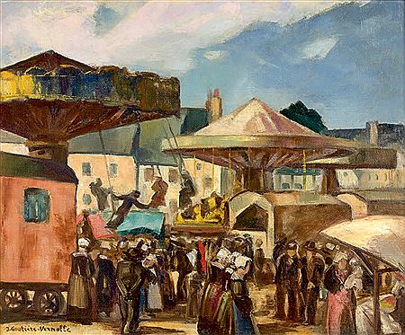Marché en Bretagne