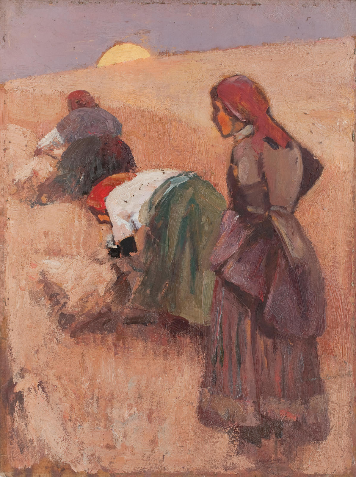 Sample artwork by William Kennedy (1859/60 - 1918), known for figure, portrait, genre and landscape paintings - View similar artists and auction records