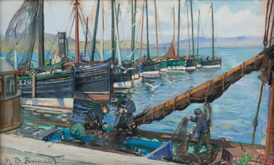 Sample artwork by Mary B Barnard (1870 - 1946), known for painting - View similar artists and auction records
