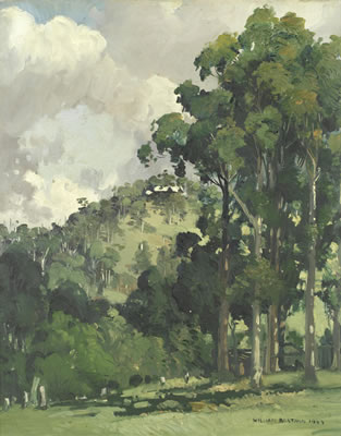 Sheep station by William Bustard - Auction record, sale price, and art valuation. Compare with similar artists and explore comparable artworks.