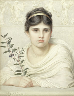 Myrrine by Edith Martineau - Auction record, sale price, and art valuation. Compare with similar artists and explore comparable artworks.