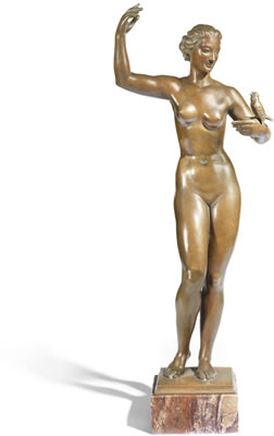 'Waking the Dawn' by August Wilhelm Goebel - Auction record, sale price, and art valuation. Compare with similar artists and explore comparable artworks.