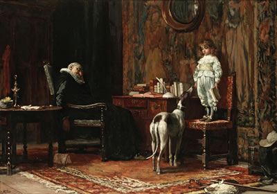 Sample artwork by Charles Trevor Garland (1851 - 1906), known for painting - View similar artists and auction records