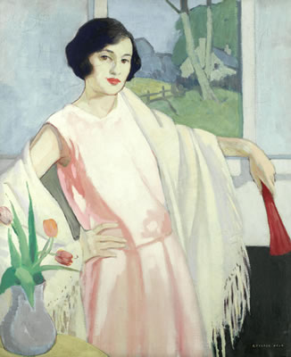 The pink frock