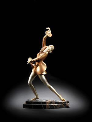 Futuristic dancer by Richard W Lange - Auction record, sale price, and art valuation. Compare with similar artists and explore comparable artworks.