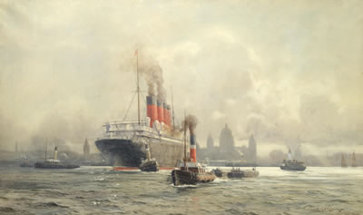 Sample artwork by Samuel John Milton Brown (1873 - 1965), known for painting - View similar artists and auction records