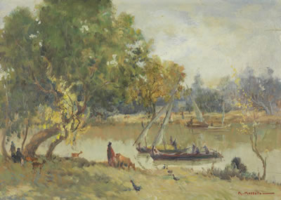 Boats in the Canal