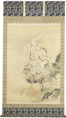 A large Kakejiku (vertical hanging scroll) by Kano Tsunenobu - Auction record, sale price, and art valuation. Compare with similar artists and explore comparable artworks.