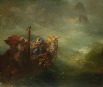 Shipwreck by Boris Kriukow - Auction record, sale price, and art valuation. Compare with similar artists and explore comparable artworks.