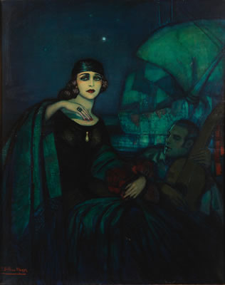 Pola Negri y Rudolph Valentino