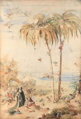 Sample artwork by Richard "Dickie" Doyle (1824 - 1883), known for illustration, fantasy, fairytales, the grotesque, books - View similar artists and auction records