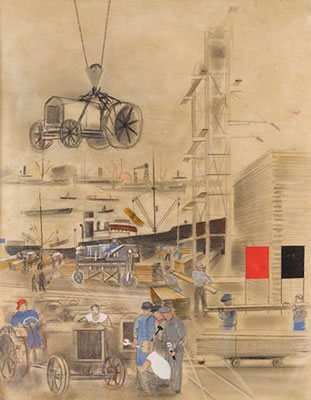 Dock scene