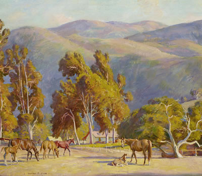 Muriel Vanderbilt Horses, Carmel Valley