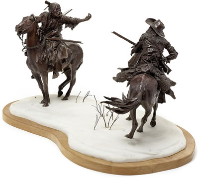 The Confrontation by Ernest Berke - Auction record, sale price, and art valuation. Compare with similar artists and explore comparable artworks.
