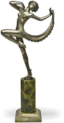Figure of a Scarf Dancer
