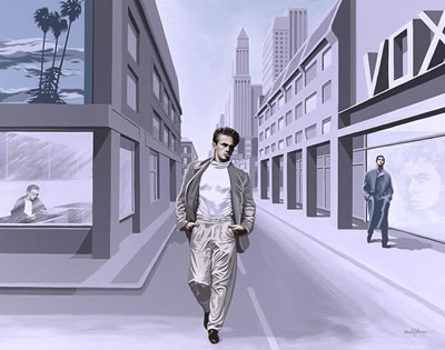 James Dean walking down a street by Michel Faure - Auction record, sale price, and art valuation. Compare with similar artists and explore comparable artworks.