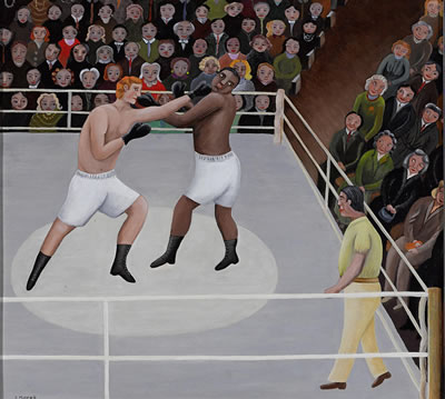 Boxing Match by Jerzy Marek - Auction record, sale price, and art valuation. Compare with similar artists and explore comparable artworks.