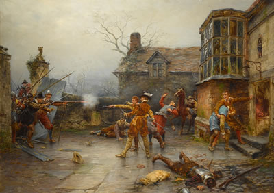 The Gunpowder Plot: the conspirators' last stand at Holbeach House