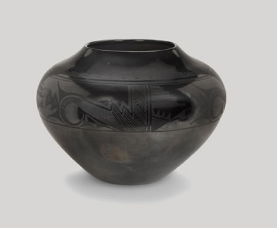 Sample artwork by Maria & Julian Martinez (1887/1879 - 1980/1943), known for pottery - View similar artists and auction records
