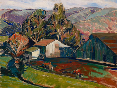 A California Farm Scene