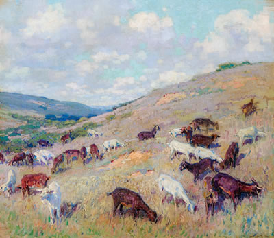 Goats on a Hillside, Pomona