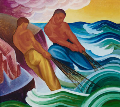 Youth (Study for a Coit Tower mural)