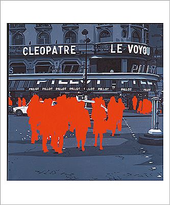 Le voyou, série du boulevard des Italiens, Paris 1971