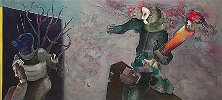 "I tømme" 1985 by Knut Rose - Auction record, sale price, and art valuation. Compare with similar artists and explore comparable artworks.