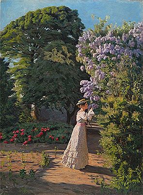 Syrinene blomstrer 1902 by Thorvald Torgersen - Auction record, sale price, and art valuation. Compare with similar artists and explore comparable artworks.