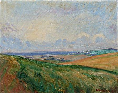 Landscape by Christian Pedersen - Auction record, sale price, and art valuation. Compare with similar artists and explore comparable artworks.