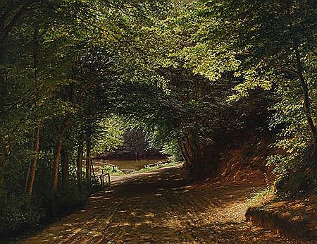 Sample artwork by Andreas Fritz (1828 - 1906), known for painting - View similar artists and auction records