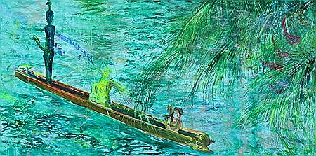 “The River I, fra Bali til Borneo” by Hans Oldau Krull - Auction record, sale price, and art valuation. Compare with similar artists and explore comparable artworks.