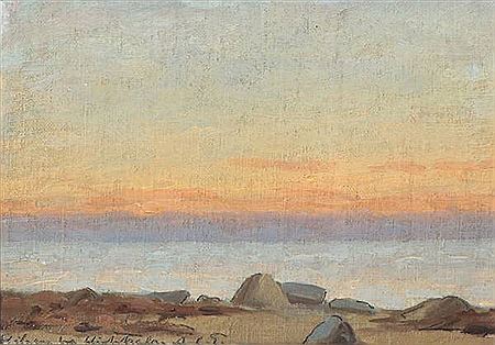 A coastal scenery.