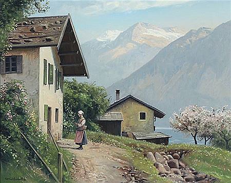 A Swiss scenery
