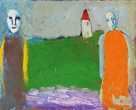 Composition with two figures