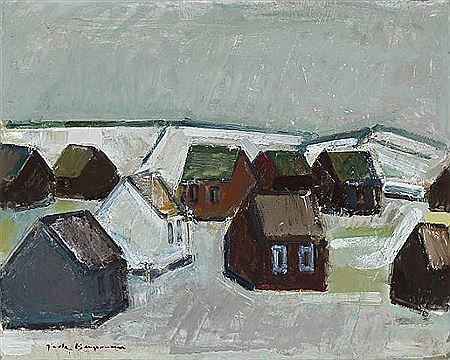 Faroese scene by Jack Kampman - Auction record, sale price, and art valuation. Compare with similar artists and explore comparable artworks.
