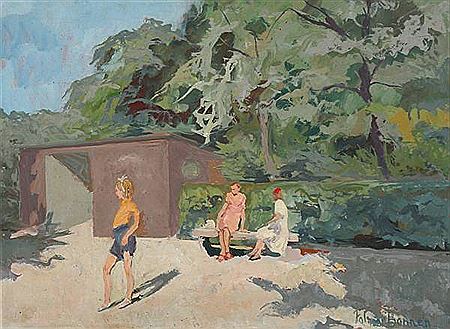 People in a park