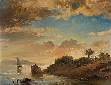Coastal scene from Normandy
