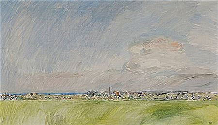 Landscape from Nivå, Denmark by Ole Beck Kielberg - Auction record, sale price, and art valuation. Compare with similar artists and explore comparable artworks.