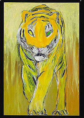 “Lys okker tiger”