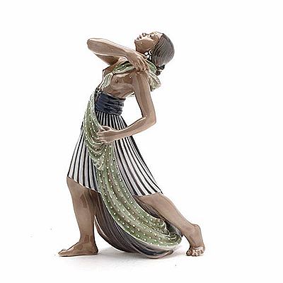 Oriental dancer. by Jens Peter Dahl-Jensen - Auction record, sale price, and art valuation. Compare with similar artists and explore comparable artworks.