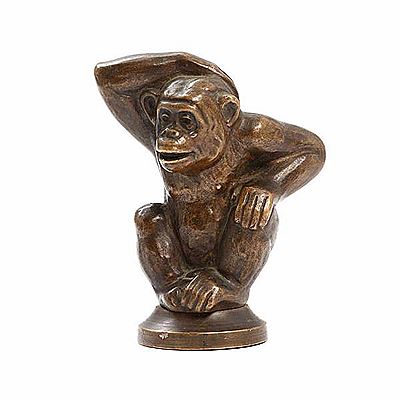A monkey by Svend Lindhart - Auction record, sale price, and art valuation. Compare with similar artists and explore comparable artworks.