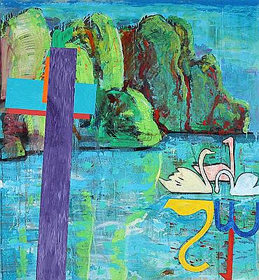 “Skovsø med spejling og bundgarnspæl” by Lars Ravn - Auction record, sale price, and art valuation. Compare with similar artists and explore comparable artworks.