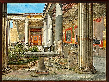 “Casa dei Vettii. Pompei”.