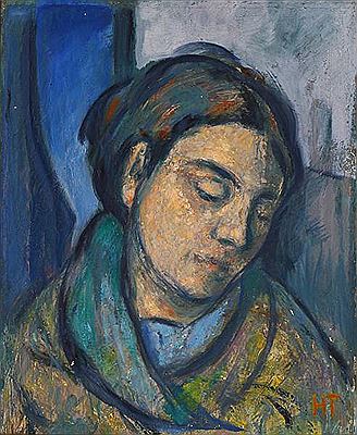 Portrait of a woman.