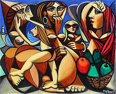 Composition with figures. by Ole Ernst - Auction record, sale price, and art valuation. Compare with similar artists and explore comparable artworks.