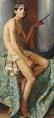 “David ved Sauls palads”