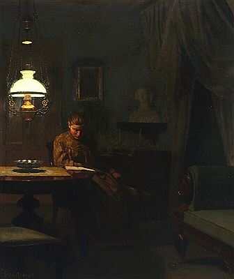 “Afteninteriør”.