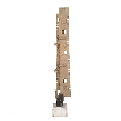 Abstract sculpture by Kjeld Jensen - Auction record, sale price, and art valuation. Compare with similar artists and explore comparable artworks.